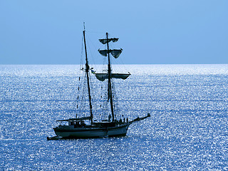 Image showing Sailing ship.