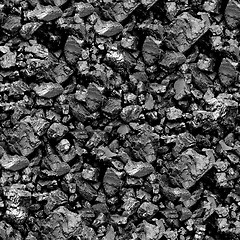 Image showing Coal seamless background.