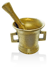 Image showing Mortar and pestle.