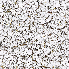 Image showing Cracky paint seamless background.
