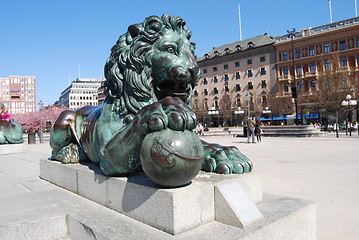 Image showing Lion in stockholm