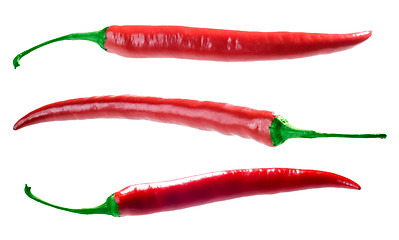 Image showing Red hot chilli peppers.
