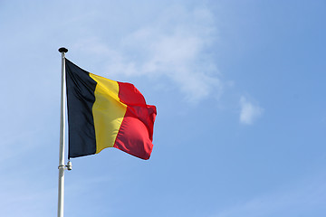 Image showing Flag of belgium