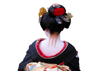 Image showing Geisha neck