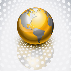 Image showing Golden globe