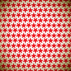 Image showing Red star Background