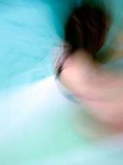 Image showing Blurred girl.