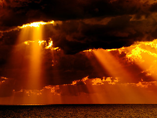 Image showing Dramatic sky.