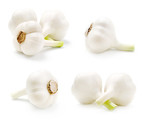 Image showing Garlic set.