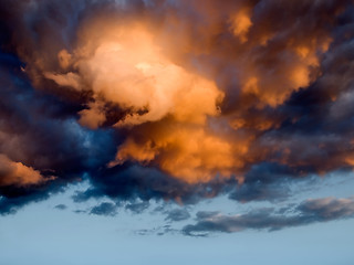 Image showing Dramatic sky.