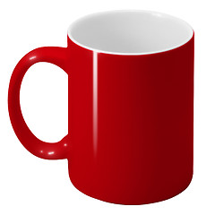 Image showing Red cup.