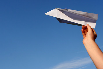 Image showing Paper plane