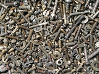 Image showing Bolts and screw.