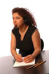 Image showing woman in office