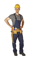 Image showing isolated handyman 