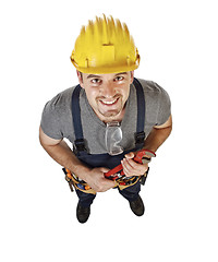 Image showing friendly handyman