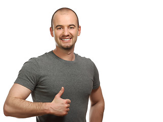 Image showing positive man