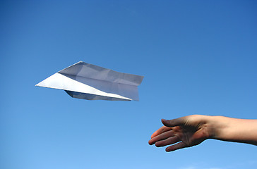 Image showing Paper plane