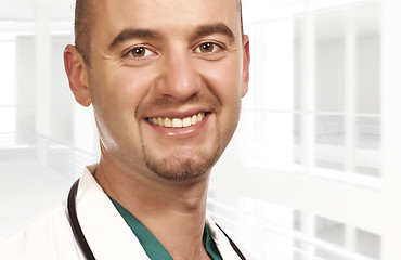 Image showing closeup portrait of doctor