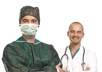 Image showing doctor and surgery portrait