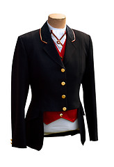 Image showing Black  Riding Jacket