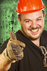 Image showing red hat handyman