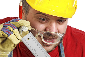 Image showing detail of handyman