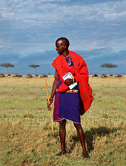 Image showing Masai Guide