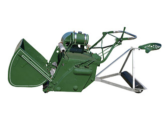 Image showing Antique Ride-on Lawnmower