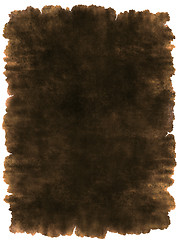 Image showing Ancient leather parchment texture background