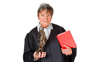 Image showing Female lawyer