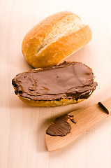 Image showing Bread with chocolate