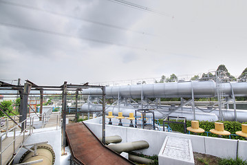 Image showing oil, gas and fule industrial installation