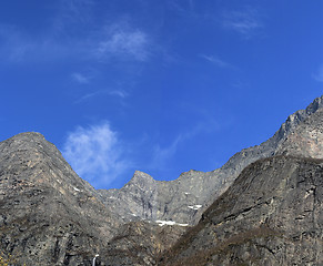 Image showing Norwegian mountain