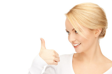 Image showing thumbs up