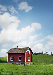 Image showing wooden house