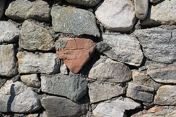 Image showing Stone wall