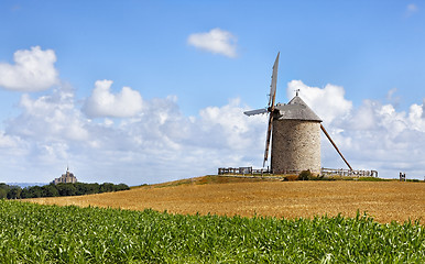 Image showing Traditional windmill