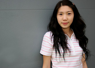 Image showing Pretty Korean model