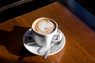 Image showing Cappuccino time