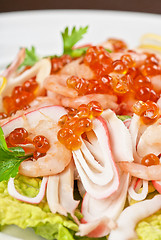 Image showing sea salad