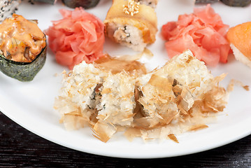 Image showing Sushi rolls