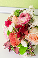 Image showing Wedding Bunch of flowers