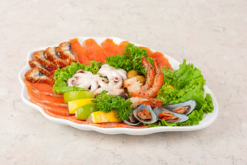 Image showing Seafood salad