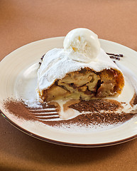 Image showing apple strudel