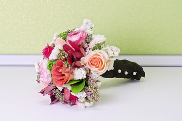 Image showing Wedding Bunch of flowers