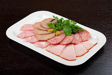 Image showing Meat assortment