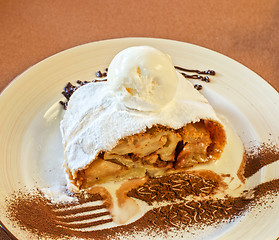 Image showing apple strudel