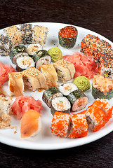 Image showing sushi set