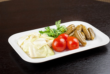 Image showing pickled vegetables